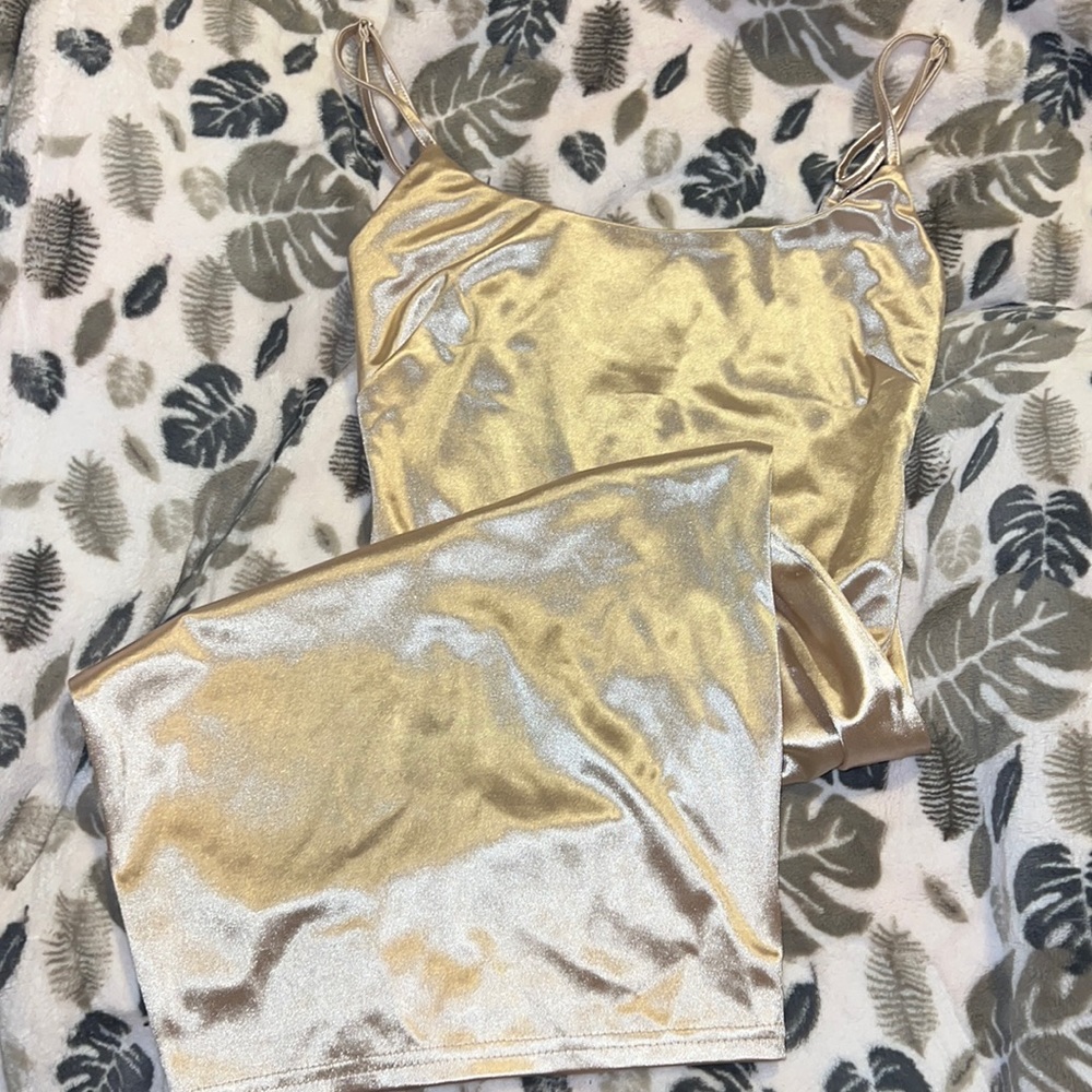 MIDI Silk Cream Dress